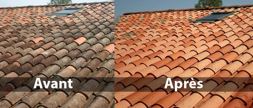 Toiture traitée par drone